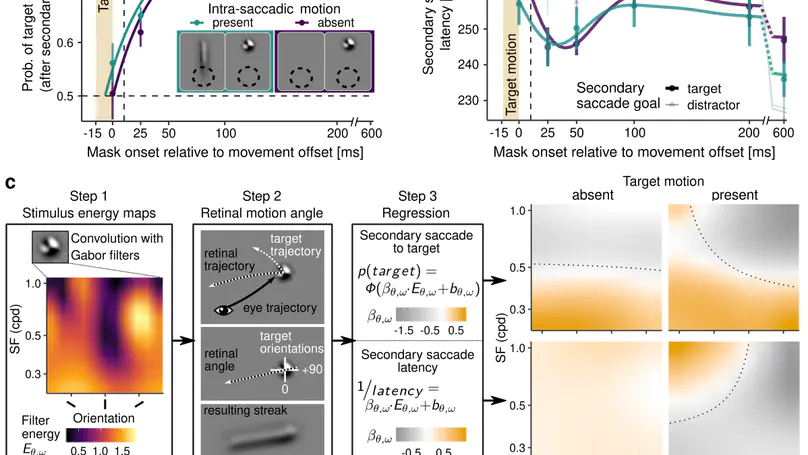 Intrasaccadic motion streaks jump-start gaze correction